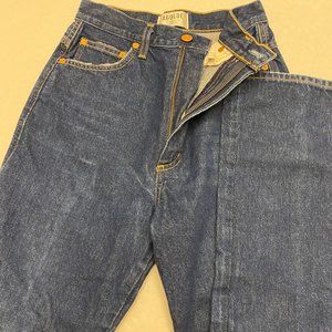 AGOLDE DARK BLUE STRAIGHT LEG JEANS SIZE 24